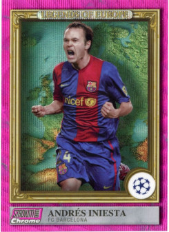 Andrés Iniesta, Card, 2022-23 Topps Stadium Club Chrome UEFA Club Competitions, LIMIT