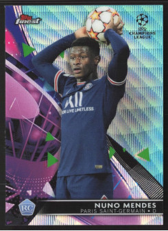 Nuno Mendes, Kartička, Topps UEFA Champions League Finest 2021-2022, LIMIT