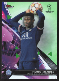 Nuno Mendes, Kartička, Topps UEFA Champions League Finest 2021-2022, LIMIT