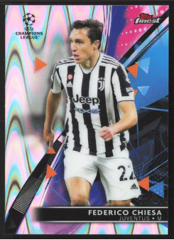Federico Chiesa, Kartička, Topps UEFA Champions League Finest 2021-2022, LIMIT
