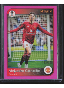 Alejandro Garnacho, Kartička, Topps Merlin UEFA Club Competitions 2024-25, LIMIT