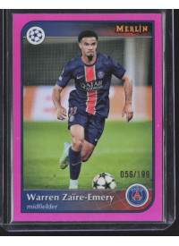 Warren Zaïre-Emery, Kartička, Topps Merlin UEFA Club Competitions 2024-25, LIMIT
