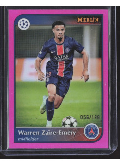 Warren Zaïre-Emery, Kartička, Topps Merlin UEFA Club Competitions 2024-25, LIMIT