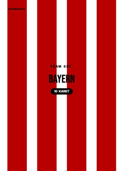 Team Set – Bayern Mnichov (10 náhodných karet)